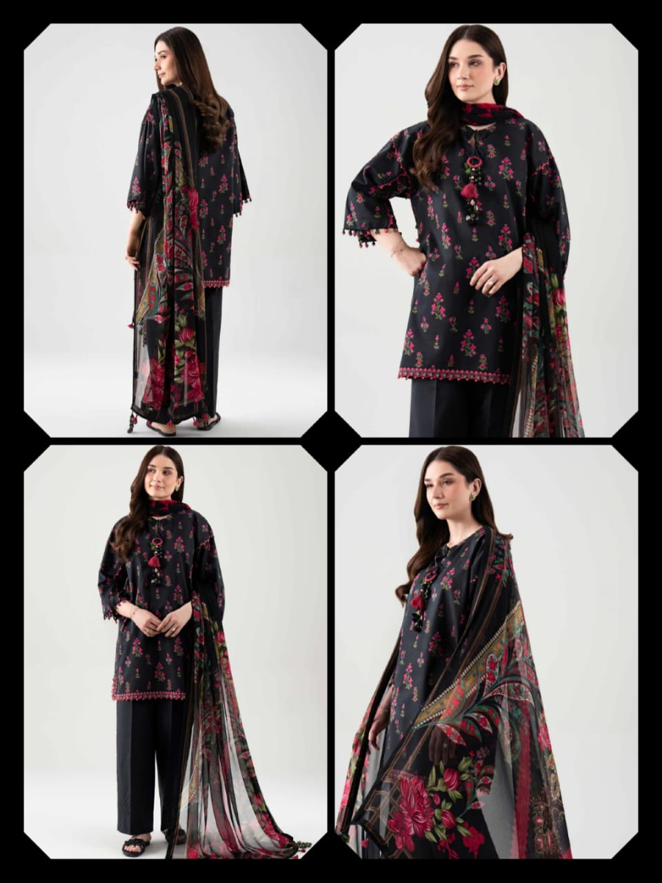 Nishat 3-Pieces Digital Printed Lawn 20 PCS Set