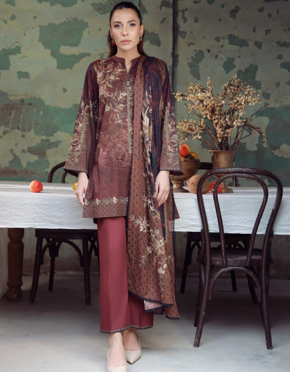 Sahar By Saya 3-Pieces Digital Printed Lawn 10 PCS Set.