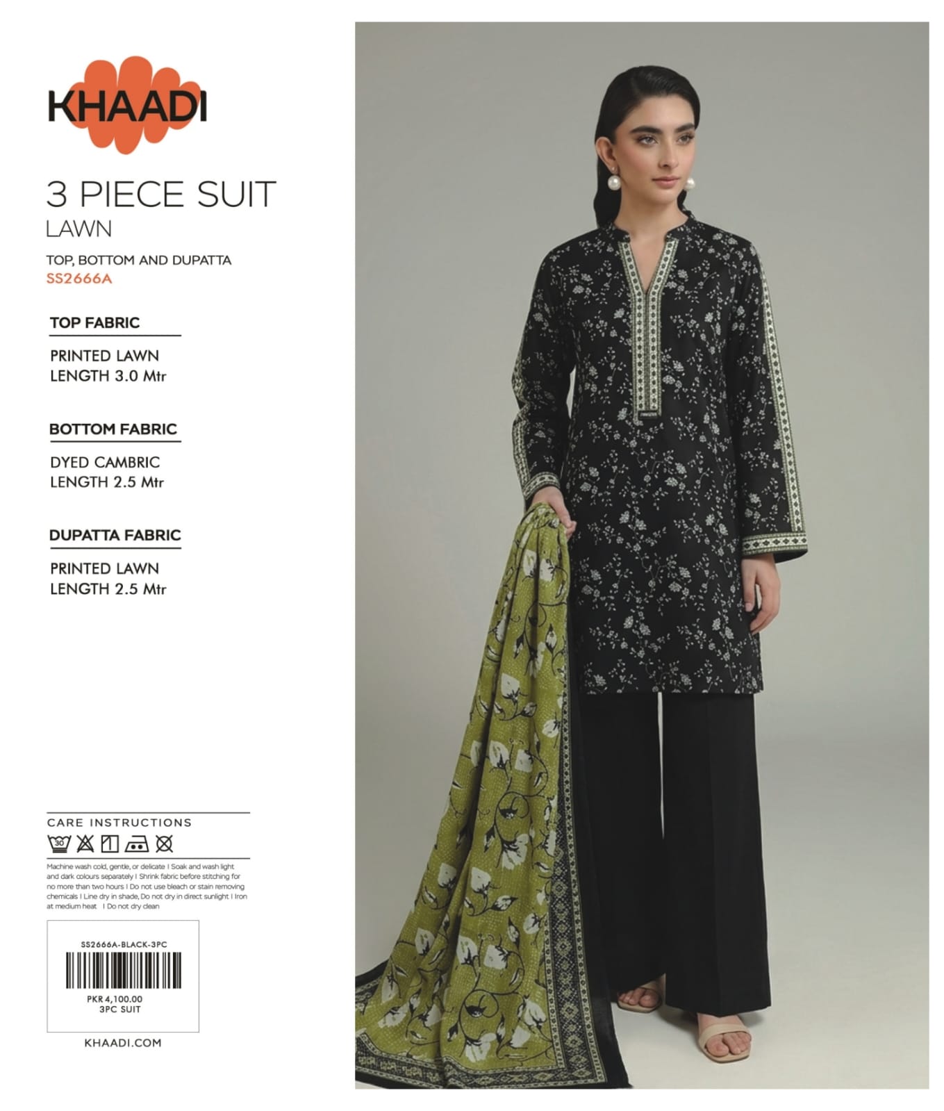 Khaadi Vol 08 3 Peices Digital Printed Lawn 10 Pcs Set