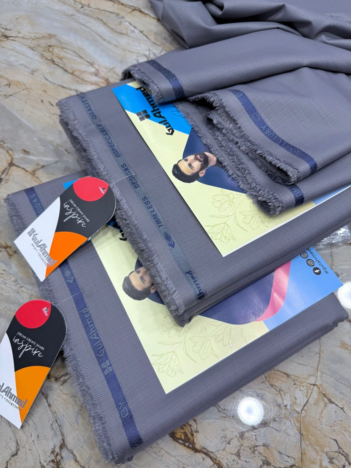 Slub Luxury Washing Wear Summer Collection For Men By Gul Ahmed 10 Pcs Set