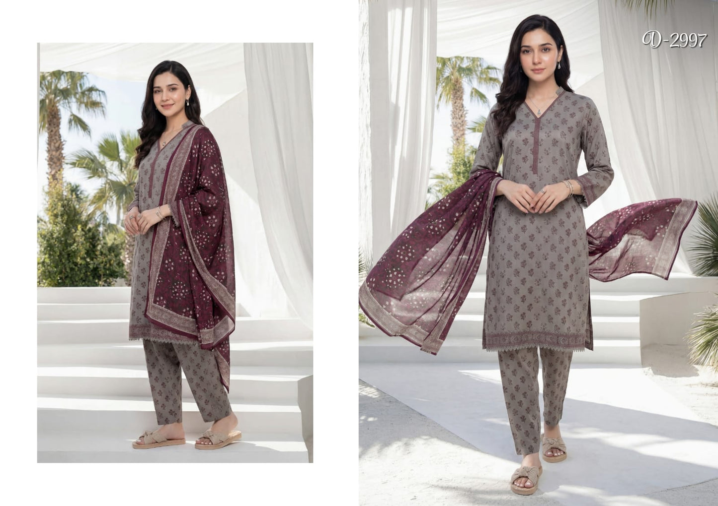 Shahid Tawakkal 3 Peices New Rotary Print Collection 2026 08 Pcs Set