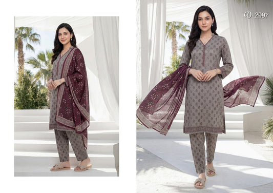 Shahid Tawakkal 3 Peices New Rotary Print Collection 2026 08 Pcs Set