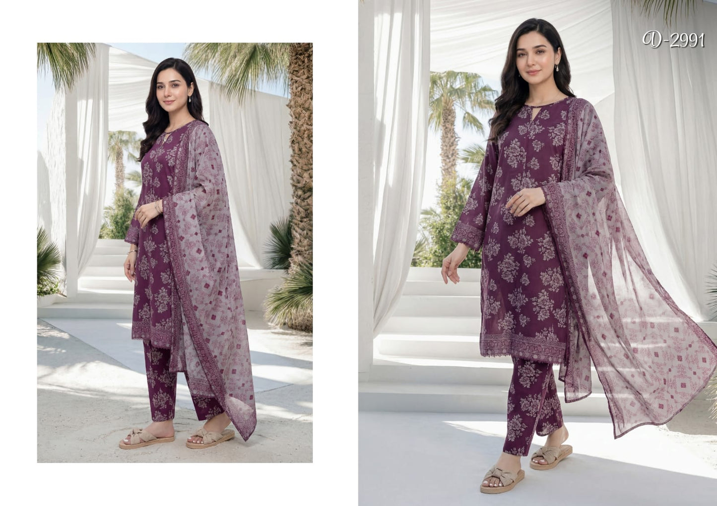 Shahid Tawakkal 3 Peices New Rotary Print Collection 2026 08 Pcs Set