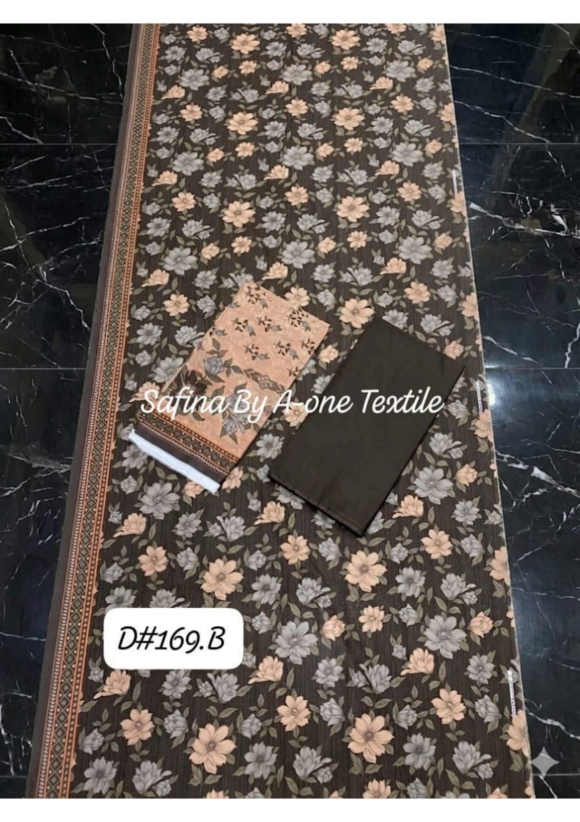Safina Collection 3 Peices Digital Printed Lawn 300 Pcs Sack