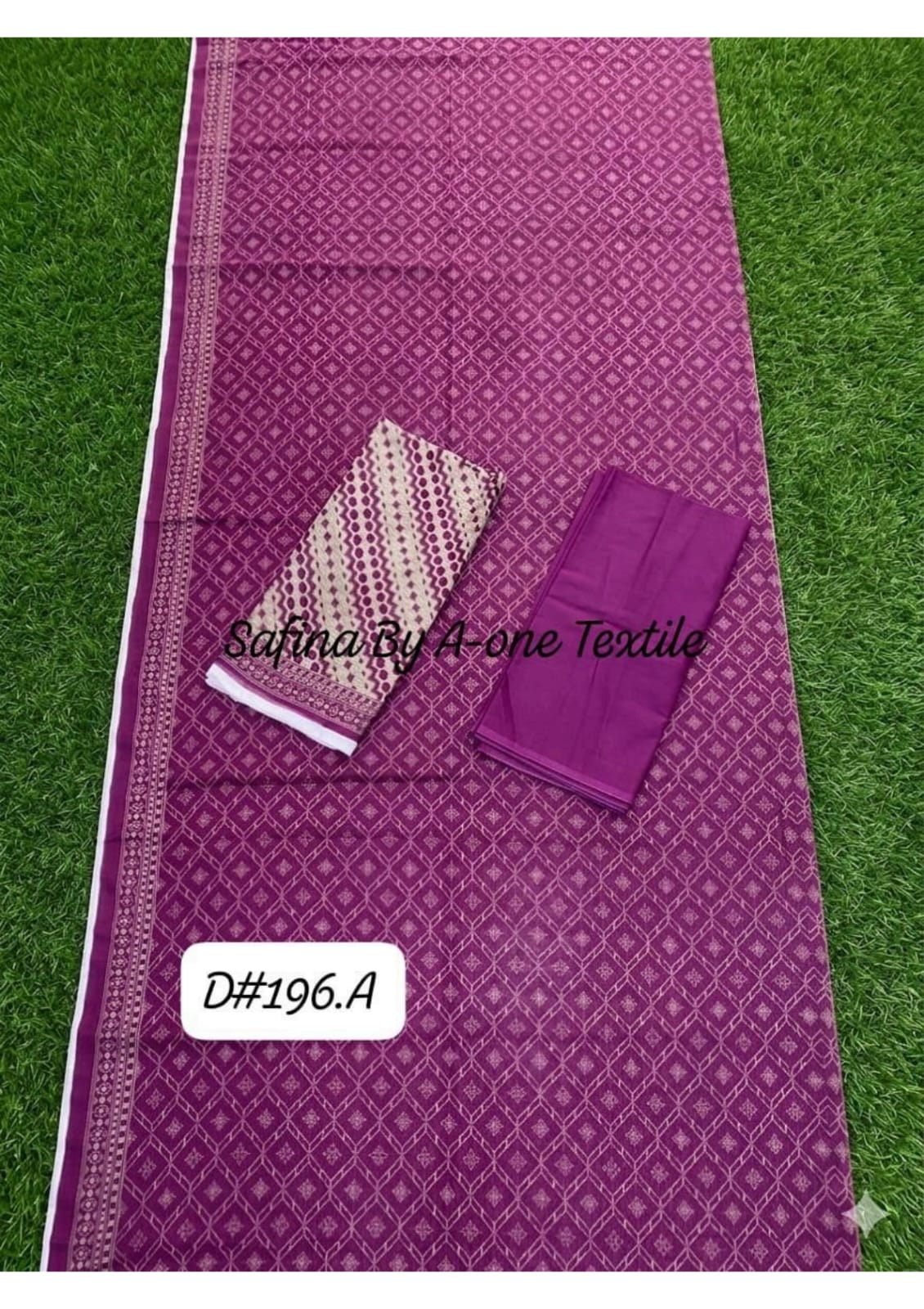 Safina Collection 3 Peices Digital Printed Lawn 300 Pcs Sack