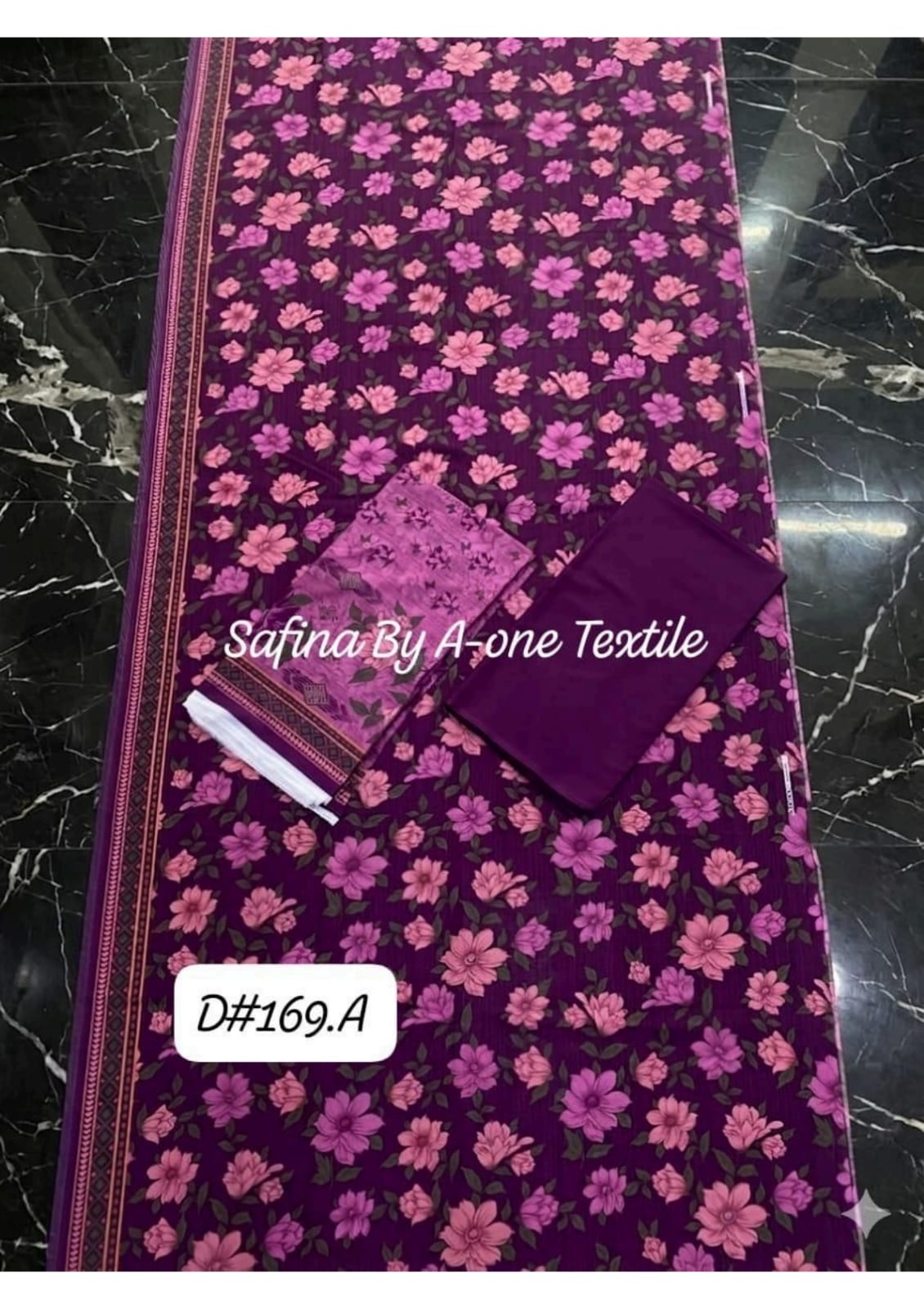 Safina Collection 3 Peices Digital Printed Lawn 300 Pcs Sack