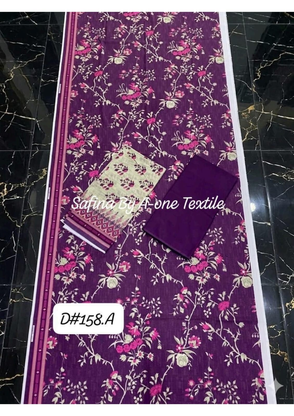 Safina Collection 3 Peices Digital Printed Lawn 300 Pcs Sack