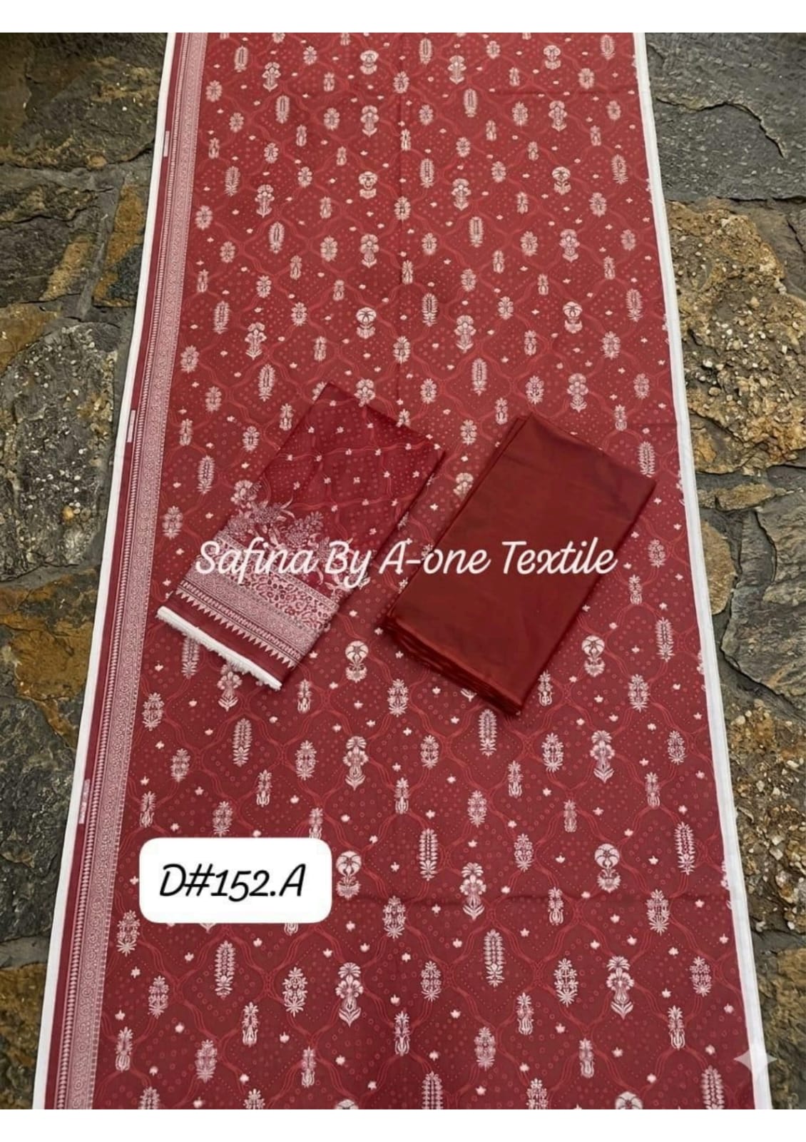 Safina Collection 3 Peices Digital Printed Lawn 300 Pcs Sack