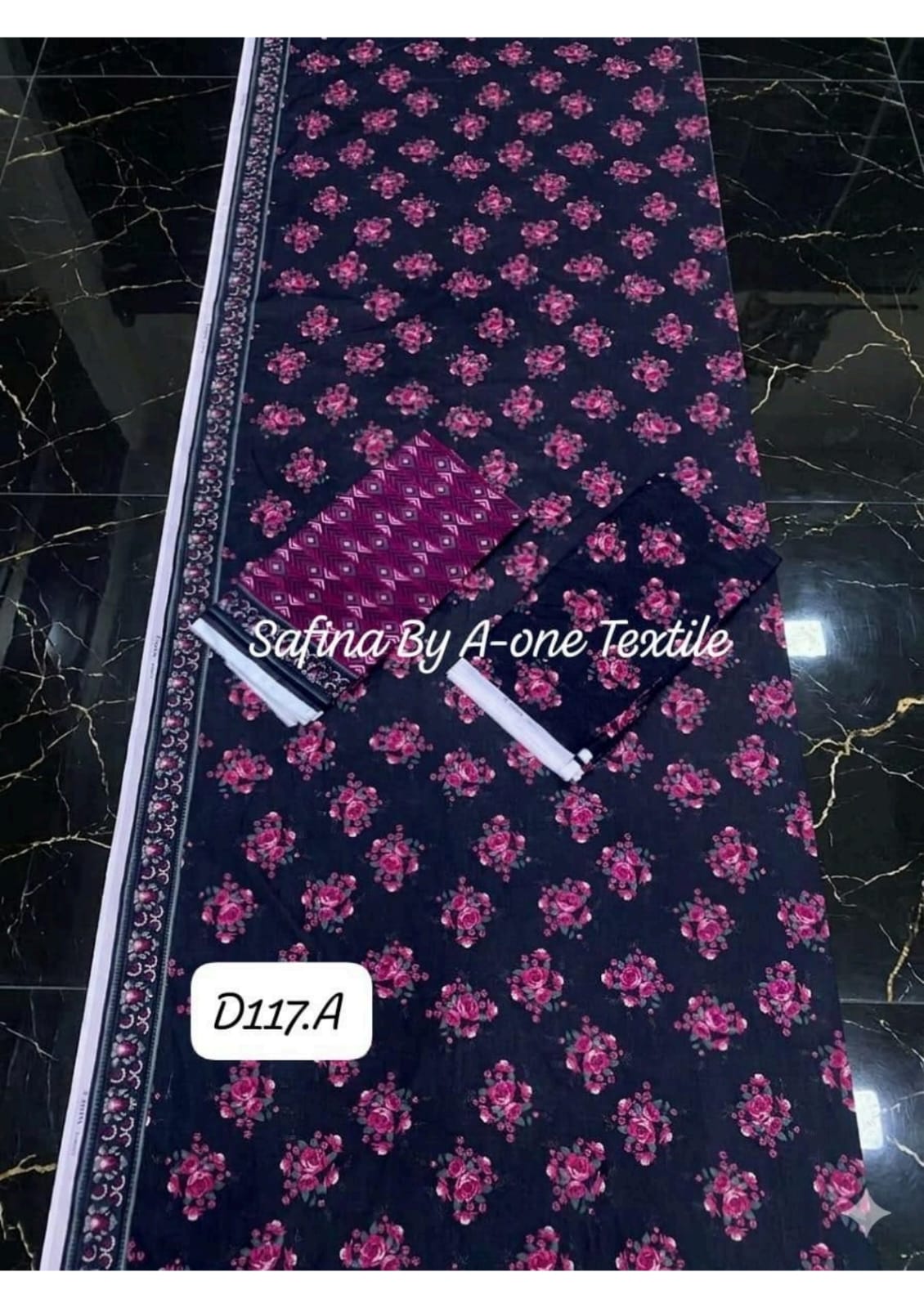 Safina Collection 3 Peices Digital Printed Lawn 300 Pcs Sack