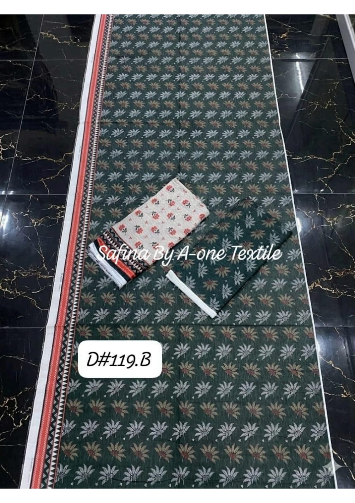 Safina Collection 3 Peices Digital Printed Lawn 300 Pcs Sack