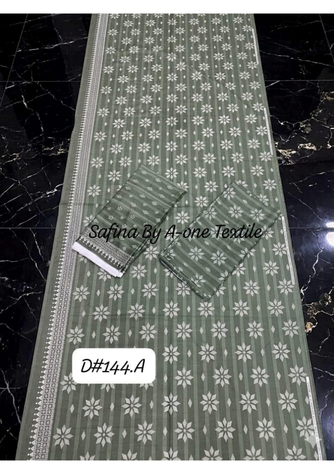 Safina Collection 3 Peices Digital Printed Lawn 300 Pcs Sack